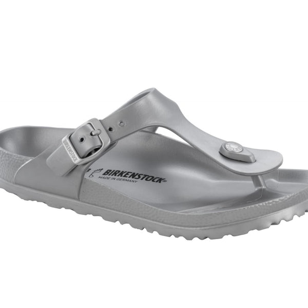 Birkenstock Gizeh Eva Silver Little Rascals Boutique