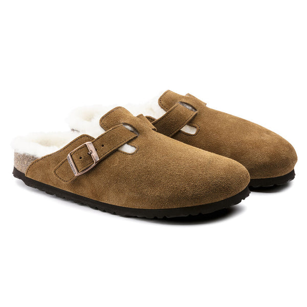 Birkenstock Boston VL/Shearling Mink – Little Rascals Boutique