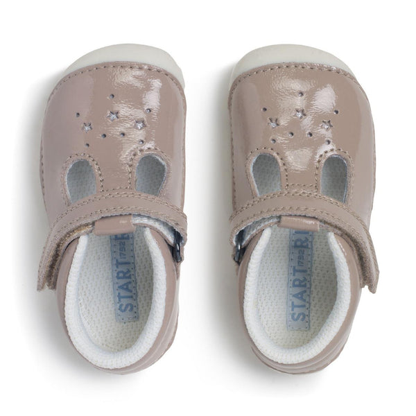 Start Rite Tumble Taupe Patent