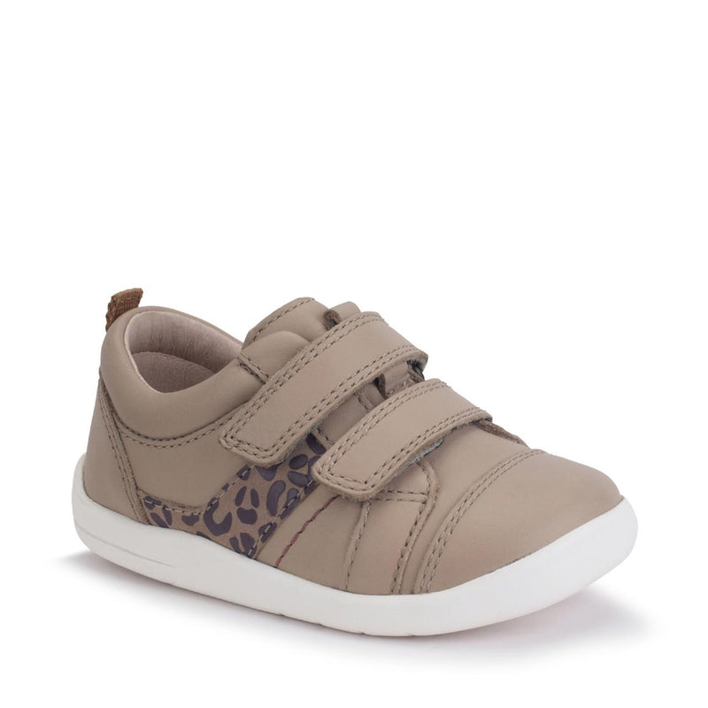 Start Rite Maze Taupe Leather/Leopard Nubuck