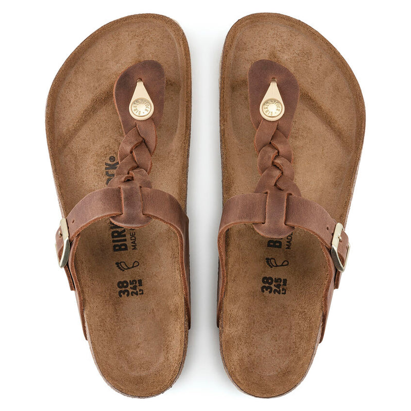 Birkenstock Gizeh Braided Cognac