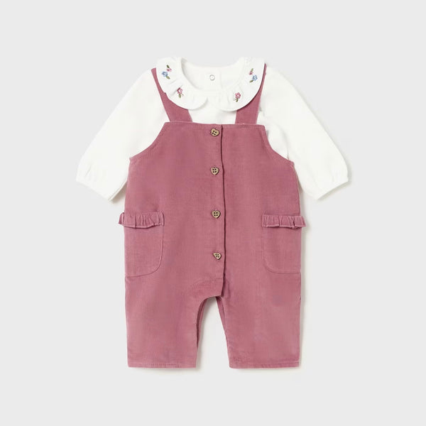 Mayoral 2697 Ruffle Dungarees AW24/25