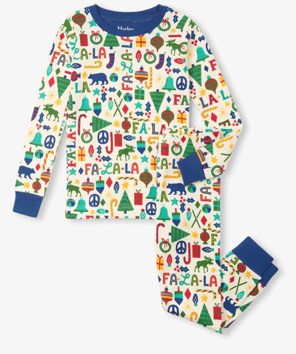 Hatley Blue Falala Pyjamas AW24/25