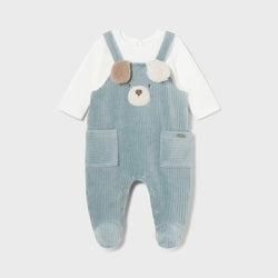 Mayoral 2617 Corduroy Teddy Romper AW24/25