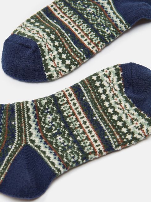 Joules Welly Sock Green AW24/25