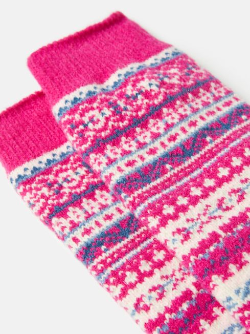 Joules Welly Sock Pink AW24/25