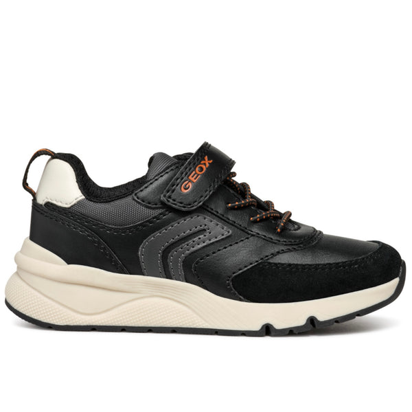 Geox Rooner Black / Dk Grey