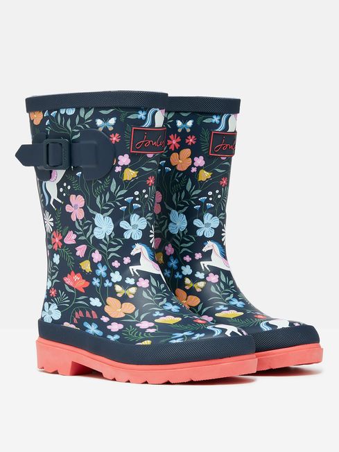 Joules Wellies Navy Horse AW24