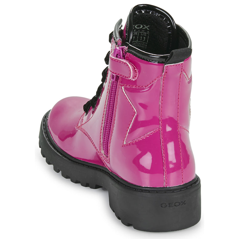 Geox Casey Cyclamen patent boot