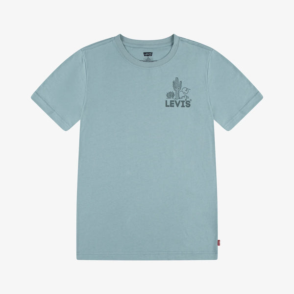 Levi T Shirt Blue Surf SS24