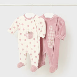 Mayoral 2781 Two Pack Animal Rompers AW24/25