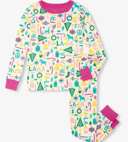 Hatley Pink Falala Pyjamas AW24/25