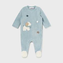 Mayoral 2792 Dog Blue Romper AW24/25