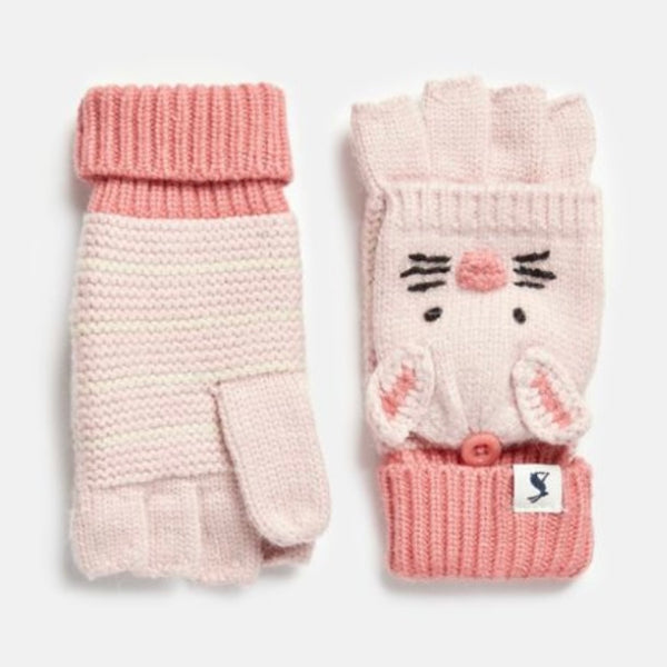 Joules Carey bunny character glove - AW24/25