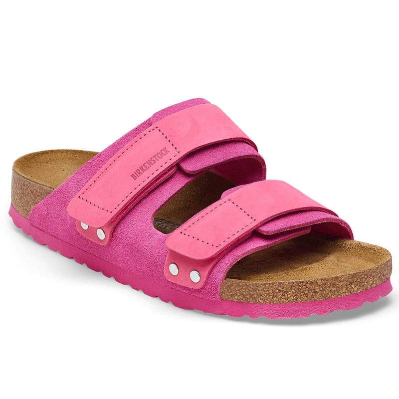 Birkenstock Uji Modern suede Fuchsia tulip