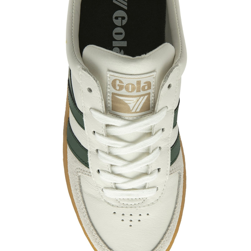 Gola Grandslam Elite White/ Evergreen/ Fuchsia/ Gum