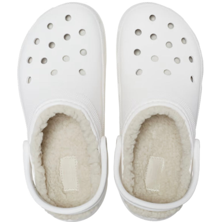 Croc Classic Platform Lined White Adults
