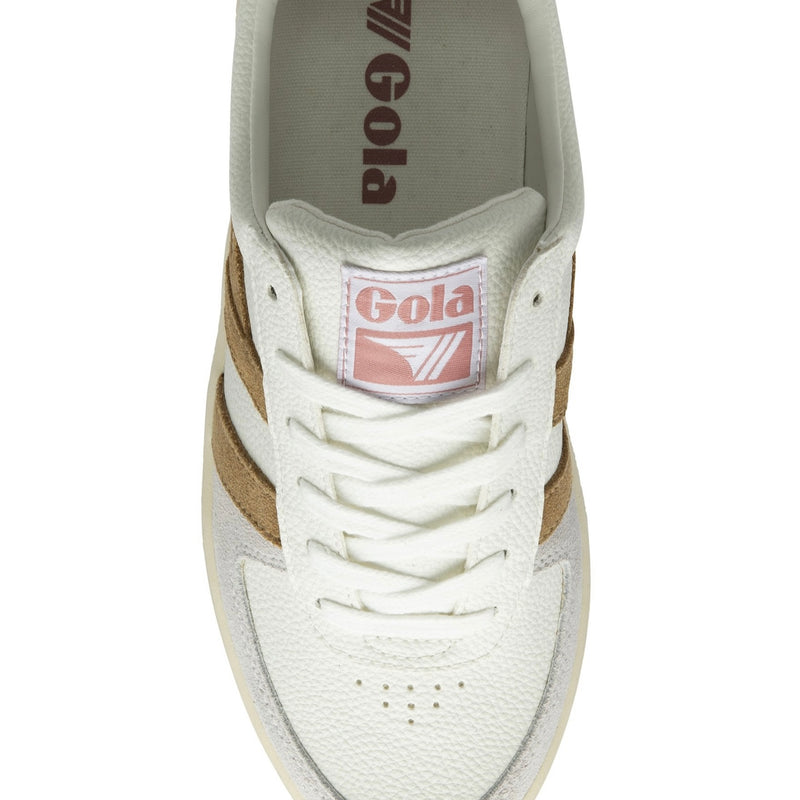 Gola Grandslam Trident White/ Brown sugar/ Dusty Rose