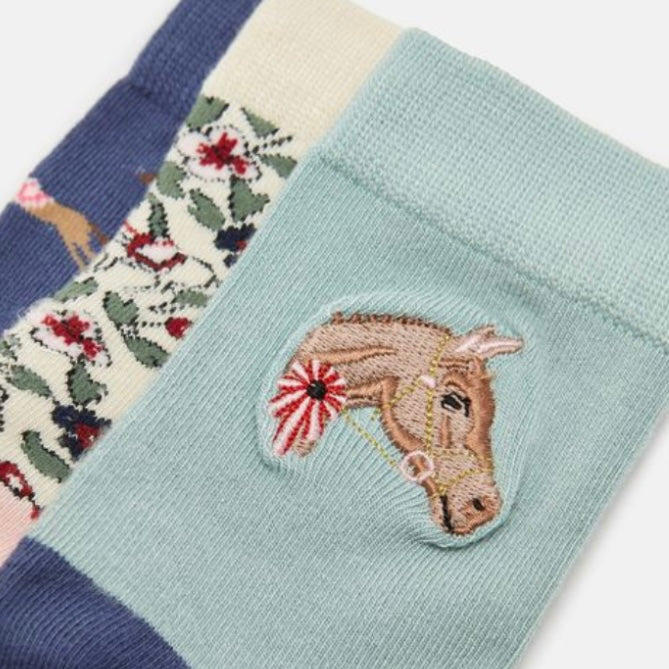 Joules neat feet 3 pack Equestrian - AW24/25