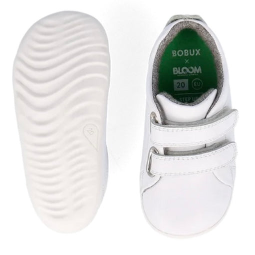 Bobux step up grass court optical white