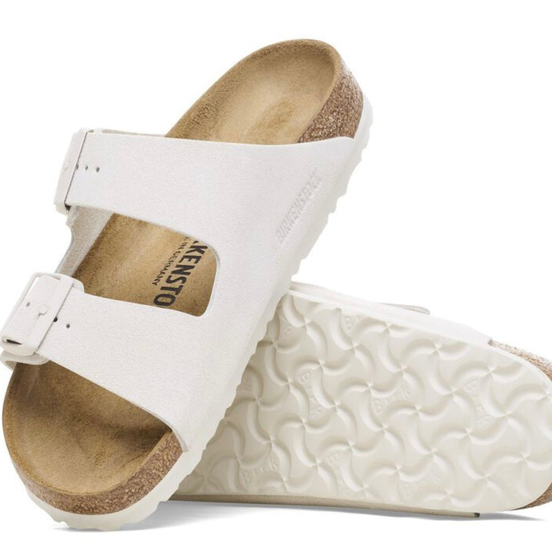 Birkenstock Arizona Antique White suede