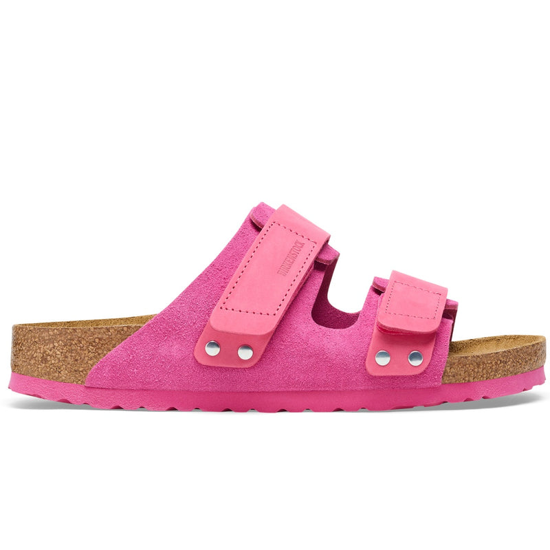 Birkenstock Uji Modern suede Fuchsia tulip