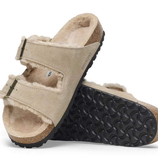 Birkenstock Arizona Shearling Taupe