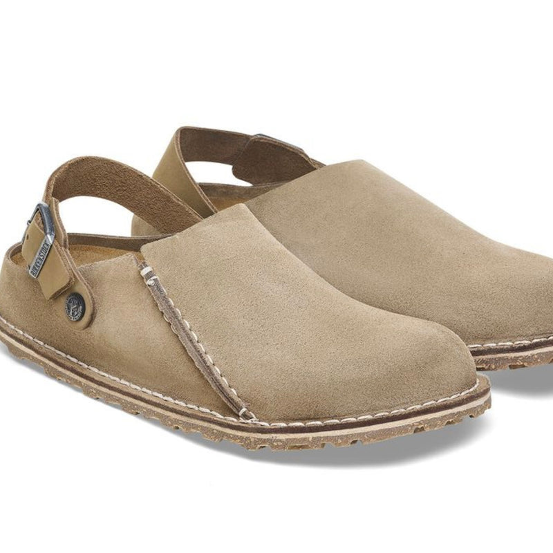 Birkenstock Lutry Premium Suede Gray Taupe