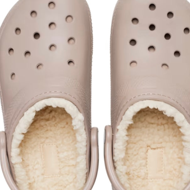 Crocs classic mushroom/ bone lined - Toddler