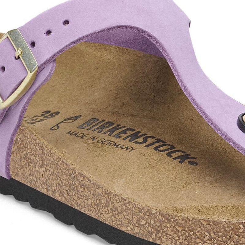 Birkenstock Gizeh nubuck crocus