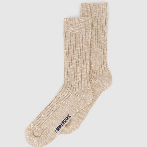 Birkenstock socks 1008033 Beige white
