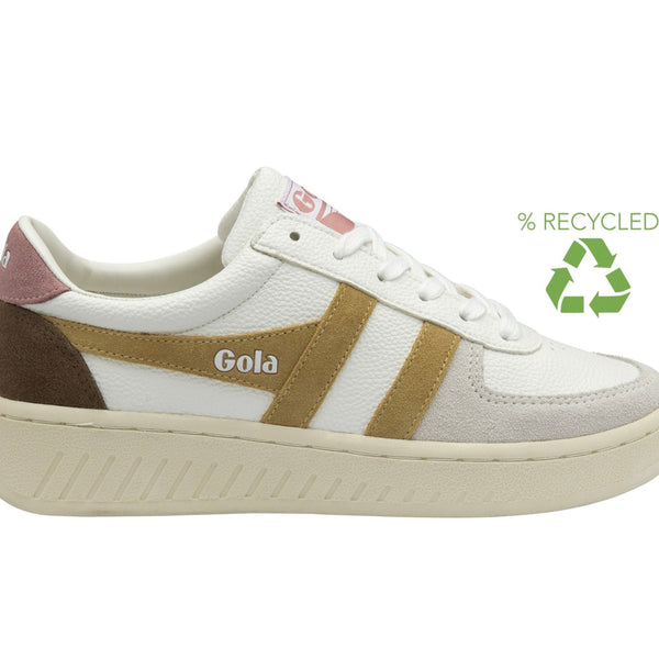 Gola Grandslam Trident White/ Brown sugar/ Dusty Rose