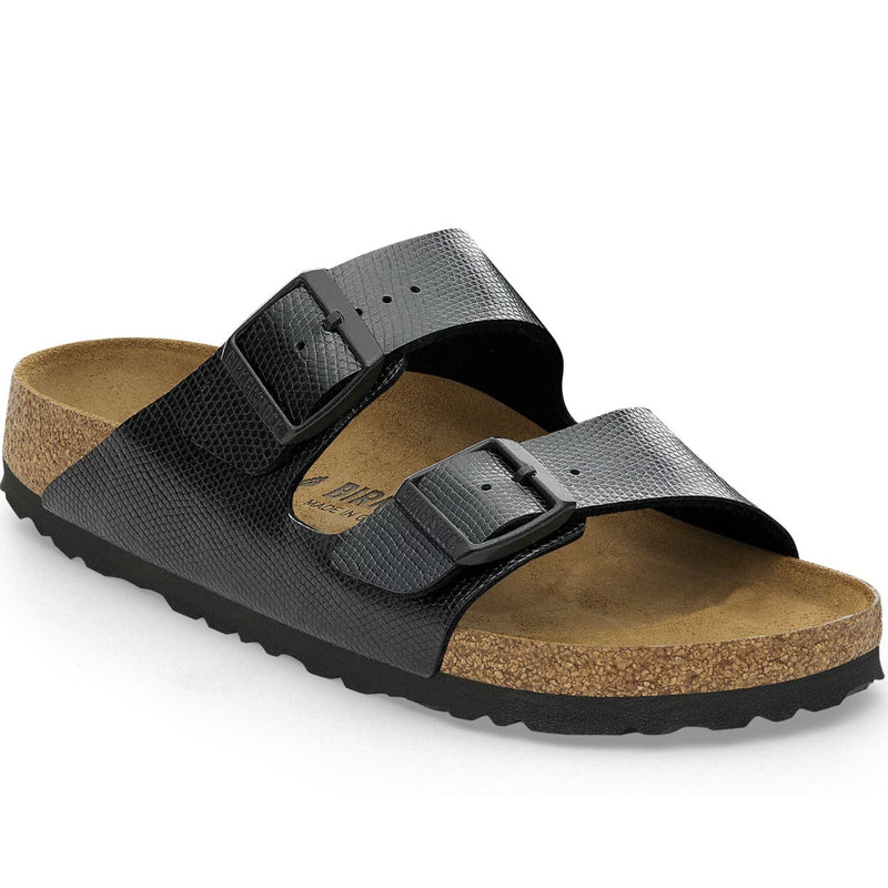 Birkenstock Arizona Shiny Lizard Black