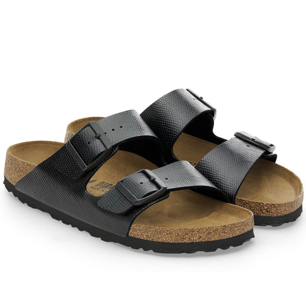 Birkenstock Arizona Shiny Lizard Black