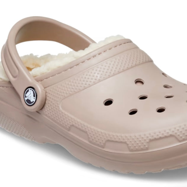 Crocs classic mushroom/ bone lined - Toddler