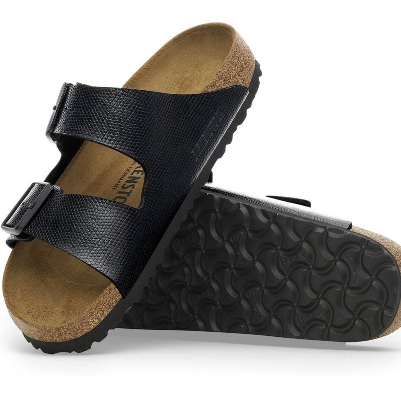 Birkenstock Arizona Shiny Lizard Black