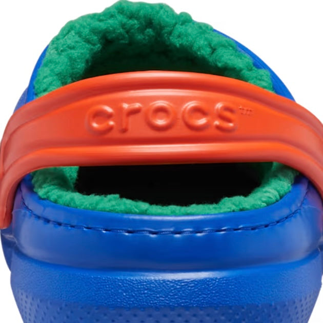 Crocs classic lined blue bolt/ multi - Junior