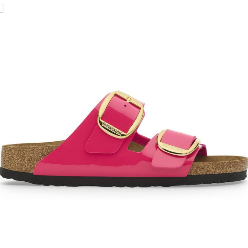 Birkenstock Arizona Big Buckle patent fuschia fusion