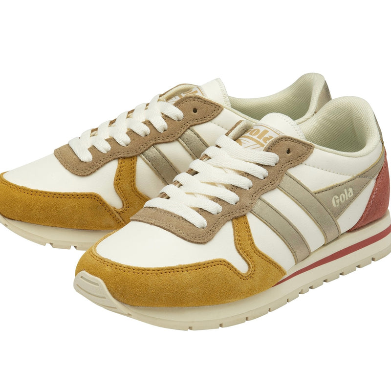 Gola Daytona Quadrant Off White/ Sun/ Gold/ Clay