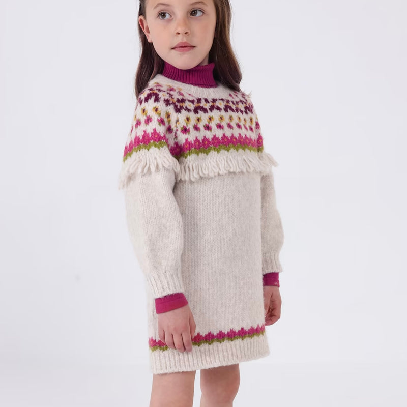 Mayoral 4983 knit dress - AW 23/24