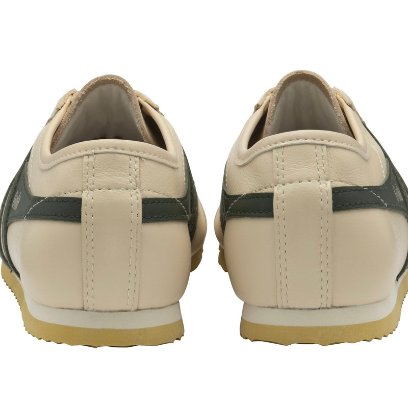 Gola Race leather Ecru/ Dark Khaki