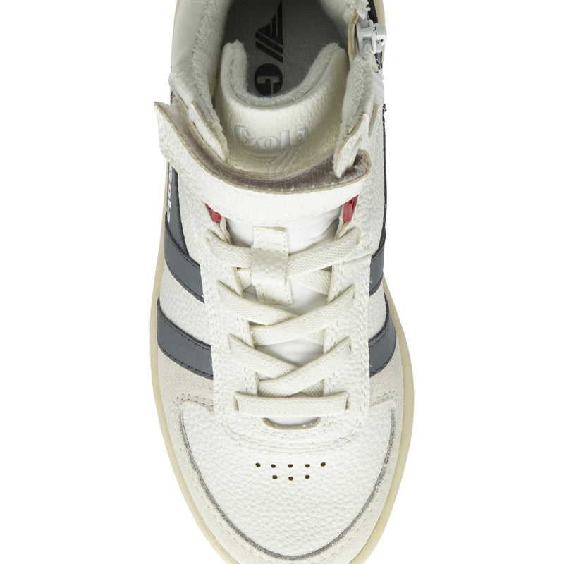 Gola kids Talon White/Ash/Black