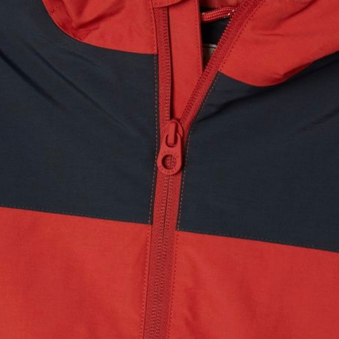 Joules Ayston orange colourblock waterproof fleece lined raincoat - AW24/25