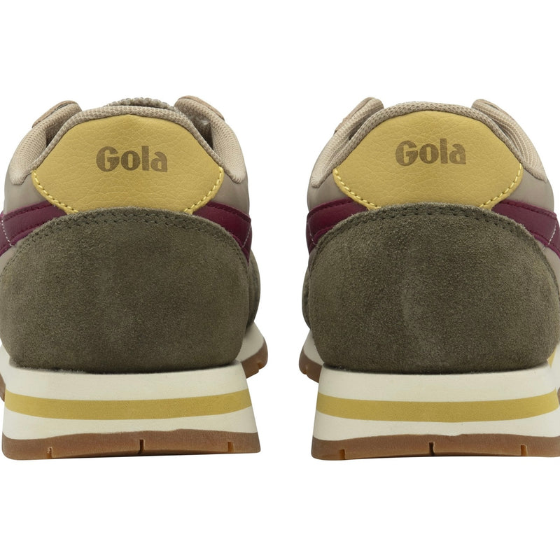 Gola Daytona Chute Bone/ Khaki/ Cerise