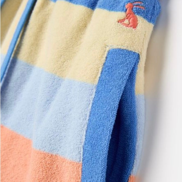 Joules Give us a wave multi stripe towelling shorts - SS24