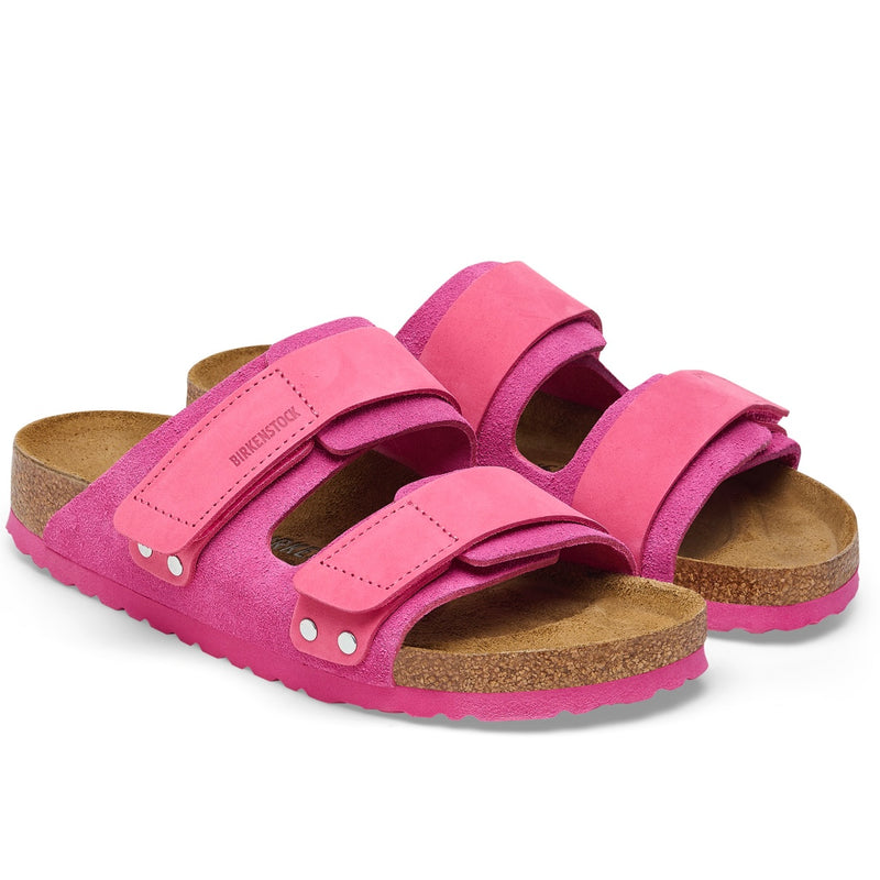 Birkenstock Uji Modern suede Fuchsia tulip