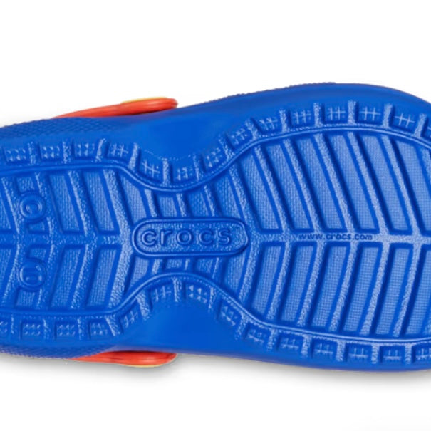 Crocs classic lined blue bolt/ multi - Junior