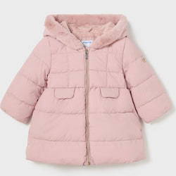 Mayoral 2483 Blush coat - AW24/25