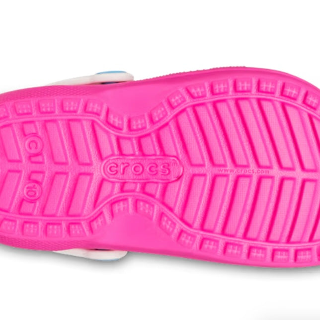 Crocs classic lined pink crush/ multi - Toddler