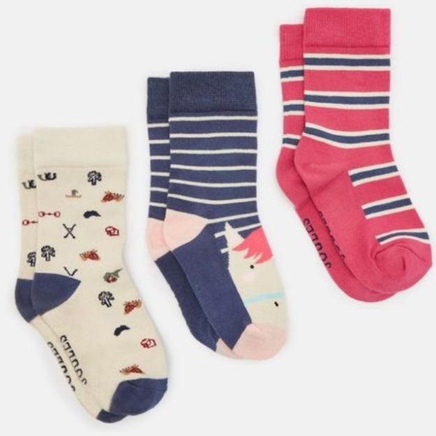 Joules neat feet 3 pack Horse - AW24/25